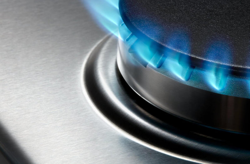 Whirlpool 36\" Gas Cooktop with Fifth Burner and EZ-2-Lift™ Hinged Cast-Iron Grates - WCGK5036PS