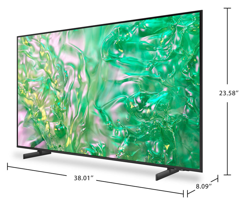 Samsung 43\" 4K UHD Edge Lit Dynamic Crystal Colour HDR10+ 60Hz Smart TV (UN43DU8000FXZC)