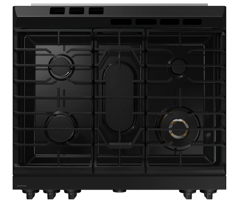 Samsung 6 Cu. Ft. Smart Gas Slide In Range with Air Fry and Air Sous Vide - Matte Black - NSG6DG8500MTAA