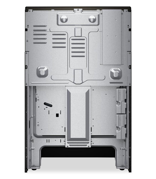 Whirlpool 5.3 Cu. Ft. Electric Range with Air Cooking – Black on Stainless - YWFES5730SV