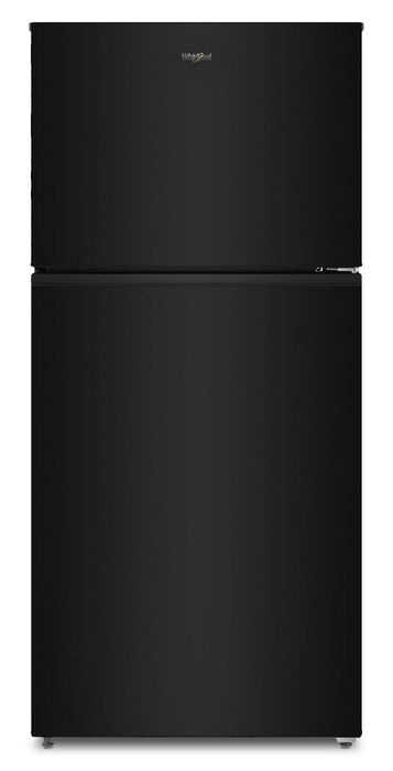 Whirlpool 29.5\" 19 Cu. Ft. Top Freezer Refrigerator – Black - WRTX5419SB