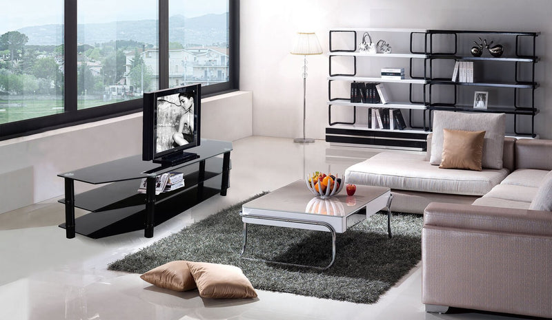 Jett 62\" TV Stand with Storage for TVs up to 70\" - Black