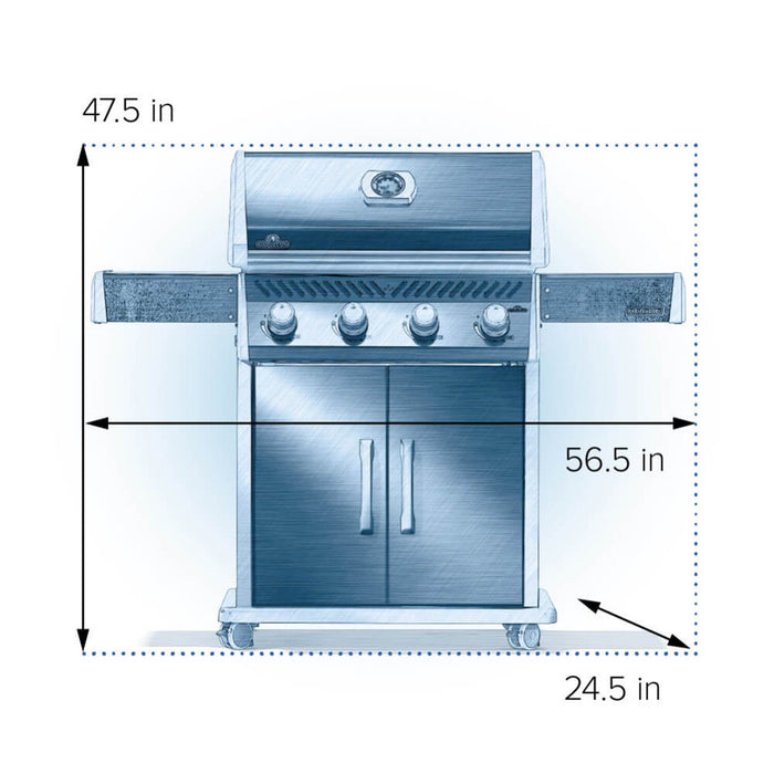 Napoleon 525 48,000-BTU 4-Burner Propane Gas Grill - R525PK-2
