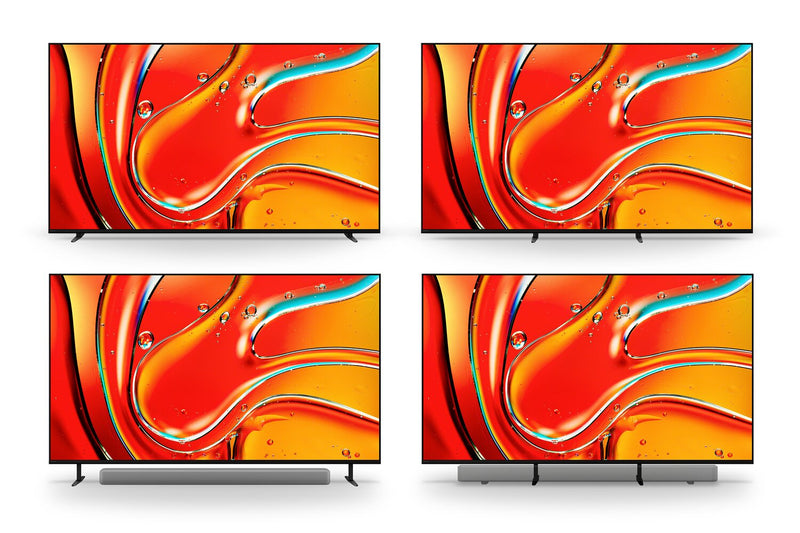 SONY 65\" Bravia 7 QLED Mini-Led 4K HDR10 Dolby Vision® XR Motion Clarity 120Hz Exclusive Features for PlayStation®5 Google Smart TV (K65XR70)