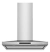 KitchenAid 36\" Wall-Mount 4-Speed Canopy Range Hood – Stainless Steel - KVWC736SSS
