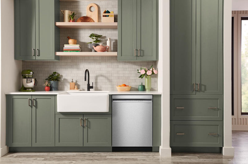 KitchenAid 24\" 41 dBA Dishwasher with Third Level Jet Rack – PrintShield Stainless - KDFS324SPS 