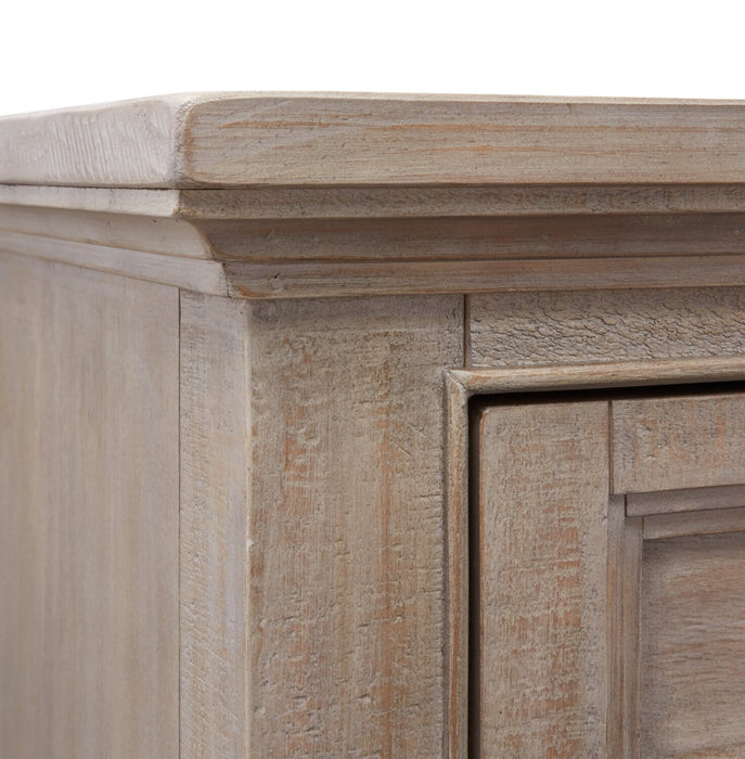 Wesley 80\" Traditional TV Stand with Storage and Cable Management for TVs up to 85\" - Dovetail Grey