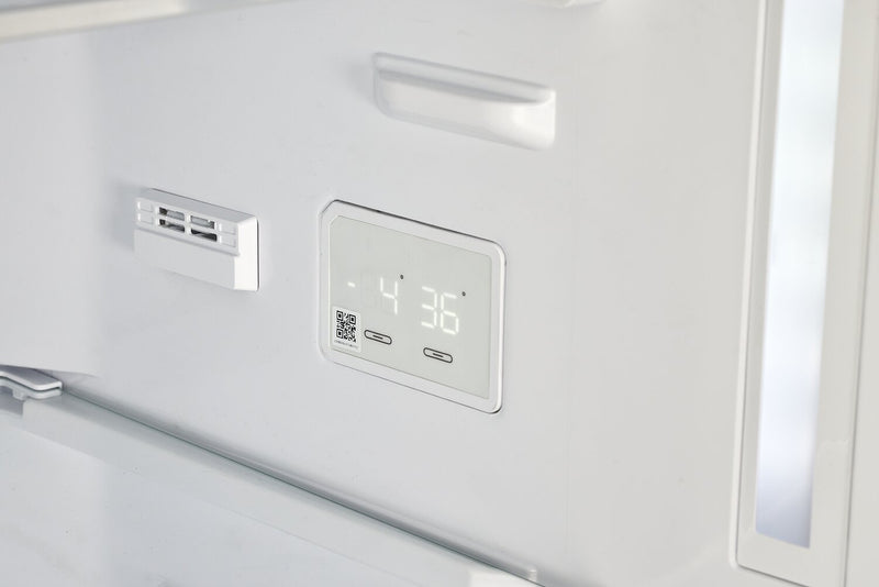 Classic Retro by Unique 24\" 12 Cu. Ft. Bottom-Freezer Refrigerator - Ocean Mist Turquoise - UGP-340L T AC