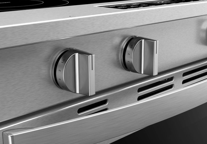 Whirlpool 30\" 5.3 Cu. Ft. Electric Range with Air Cooking – Fingerprint Resistant Stainless Steel - YWSES5030SZ 