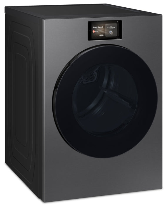 Samsung Bespoke 7.6 Cu. Ft. Electric Dryer with AI Opti Dry - Dark Steel - DV90F53AESAC