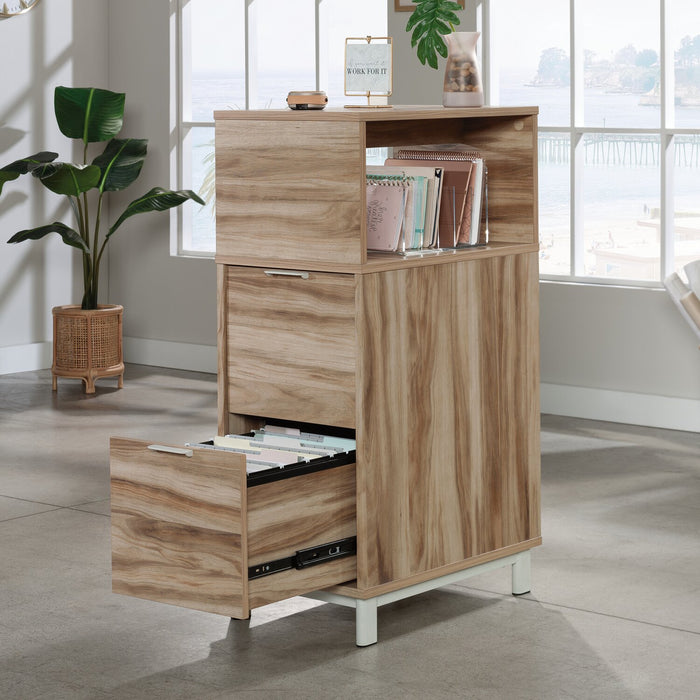 Harrison 15.75\" 2-Drawer Filing Cabinet - Kiln Acacia