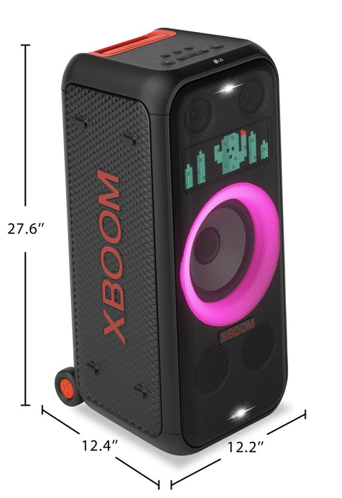LG XBOOM Bluetooth Portable IPX4 Splashproof Wireless Party Speaker (XL7S.DCANLLK)