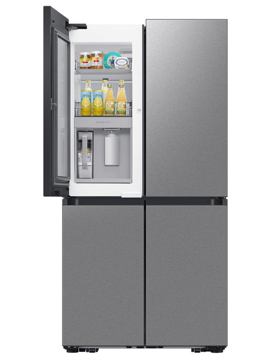 Samsung 36\" 29 Cu. Ft. Bespoke 4-Door Flex™ with Beverage Center™ Refrigerator - Stainless Steel - RF29DB9600QLAA