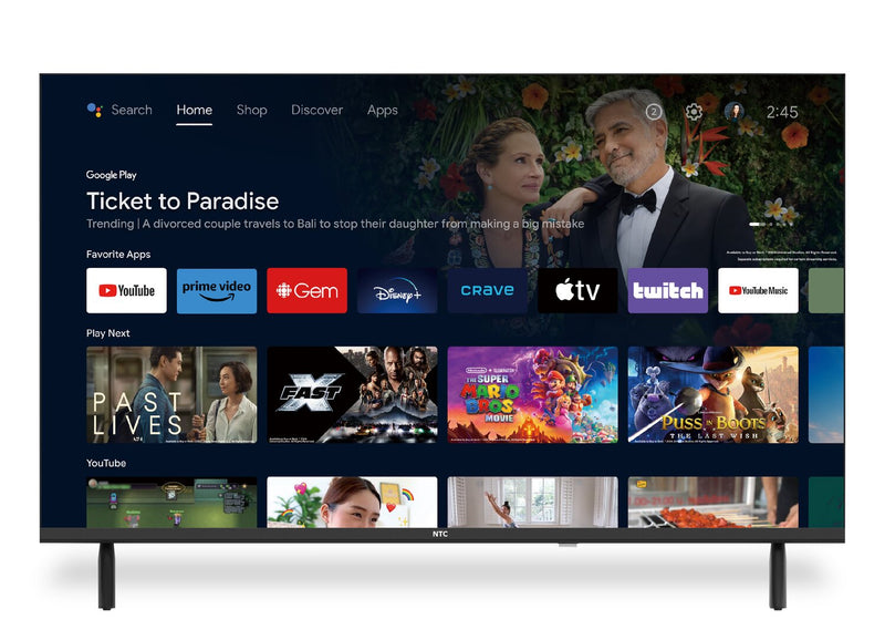 NTC 32\" FHD LED 60Hz Smart Android TV (32HA7400) 