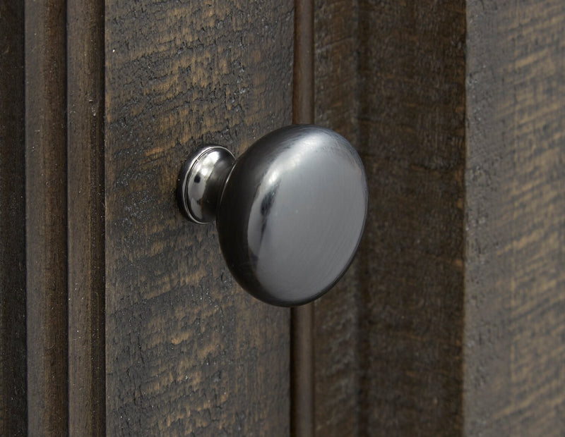 Wesley 90\" Traditional TV Stand with Storage and Cable Management for TVs up to 95\" - Graphite