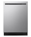 LG 24\" 46 dBA Built-In Top-Control Dishwasher with QuadWash® - Stainless Steel - LDNPQ555S
