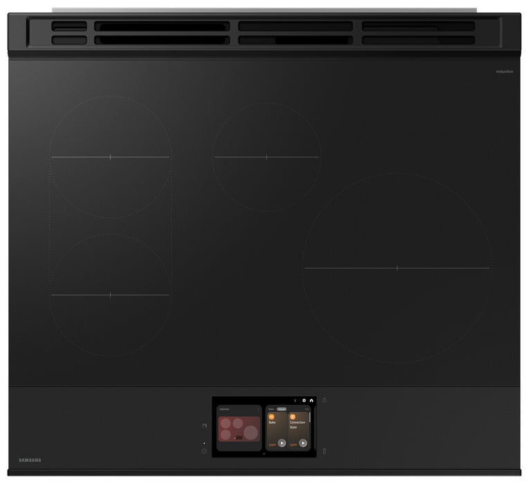 Samsung 6.3 Cu. Ft. Smart Induction Slide In Range with Oven Camera - Stainless Steel - NSI6DG9900SRAC