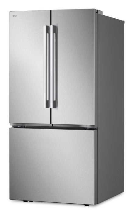 LG 33\" 25 Cu. Ft. French-Door Standard-Depth Refrigerator - Stainless Steel - LF25H6200S