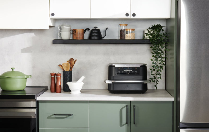 Ninja Foodi 6-in-1 DualZone FlexBasket Air Fryer with 7 Qt. MegaZone - DZ071C