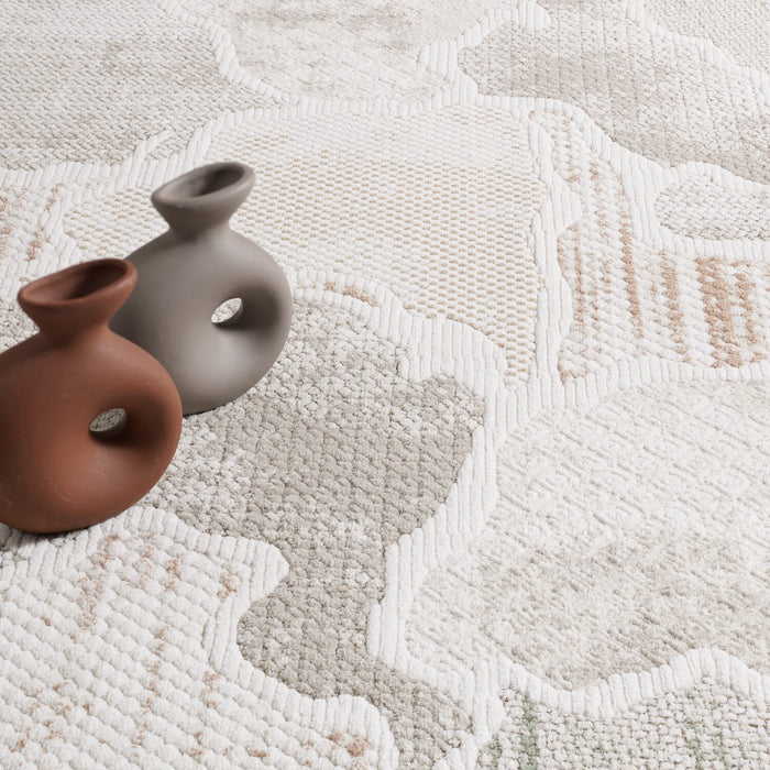 Cove Waves Multi-Colour Area Rug - 7'11\" x 10'10\"