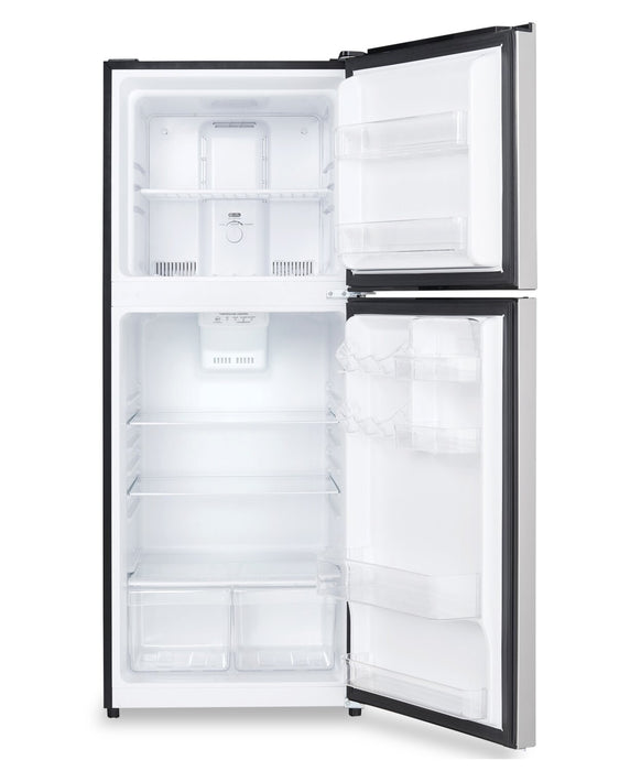 Danby 23.4\" 10 Cu. Ft. Apartment-Size Top-Mount Refrigerator - Stainless Steel - DFF101B1BSSDB