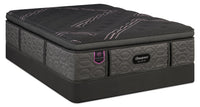 Beautyrest Black Signature Magenta Euro Pillowtop Full Mattress Set 