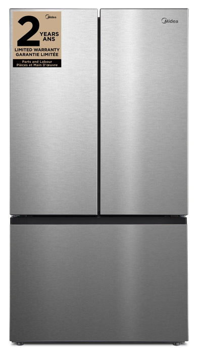 Midea 36\" 26.5 Cu. Ft. French Door Refrigerator with AutoFill Pitcher and Dual Ice Maker - MRF27I6BST