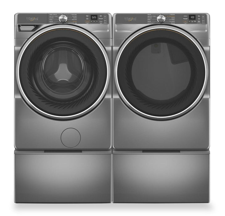 Whirlpool 5.8 Cu. Ft. Front-Load Washer with FreshFlow™ Vent System and 7.4 Cu. Ft. Electric Dryer 