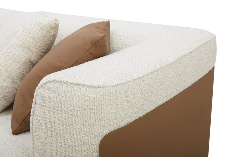 Tribeca 4-Piece Left-Facing Sectional - Pearl