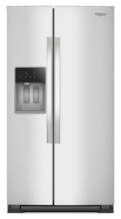 Whirlpool 36\" 21 Cu. Ft. Side-by-Side Refrigerator - Fingerprint-Resistant Stainless - WRSC5536RZ