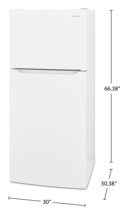 Frigidaire 30\" 18 Cu. Ft. Garage-Ready Top-Freezer Refrigerator - White - FFHT1814YW