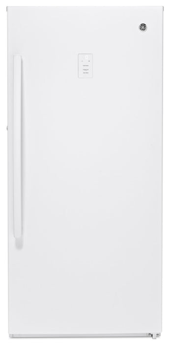 GE 14.1 Cu. Ft. Frost-Free Upright Freezer - FUF14SMRWW