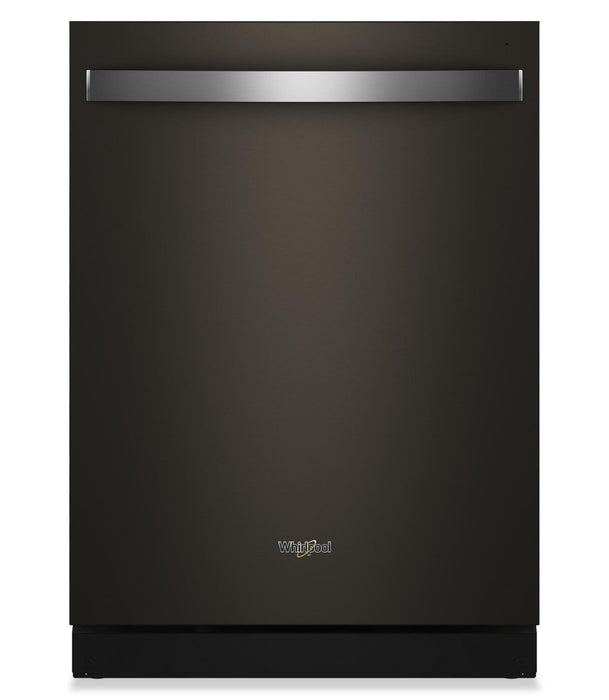 Whirlpool 24\" 47 dBA Built-In Dishwasher - Fingerprint Resistant Black Stainless Steel - WDTS8024SV
