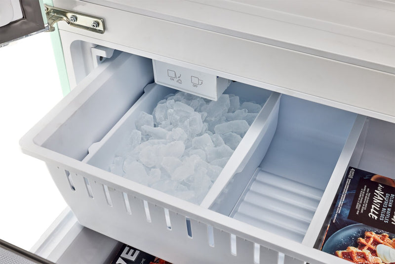 Classic Retro by Unique 36\" 21.4 Cu. Ft. Counter-Depth Refrigerator - Summer Mint Green - UGP-595L LG AC