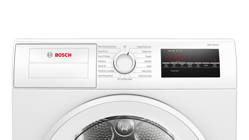 Bosch 300 Series 24\" 4 Cu. Ft. Compact Condensation Dryer - WPA12100UC