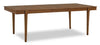 ["Ember Dining Table, 74-92\"W - Brown"]
