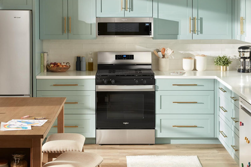 Whirlpool 30\" 5.3 Cu. Ft. Gas Range with SpeedHeat™ Burner - WFGS3530RS