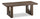 Kort & Co. Sol Dining Table, Pedestal Base, 78"W - Brown