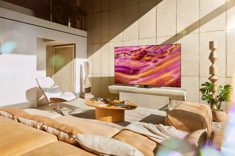 SAMSUNG 55\" QN90F Neo QLED AI 4K UHD Smart Tizen OS TV (QN55QN90FAFXZC) - 2025 Model