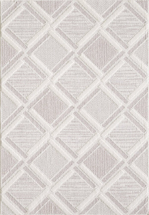 Knox Moroccan Beige Area Rug - 6'7