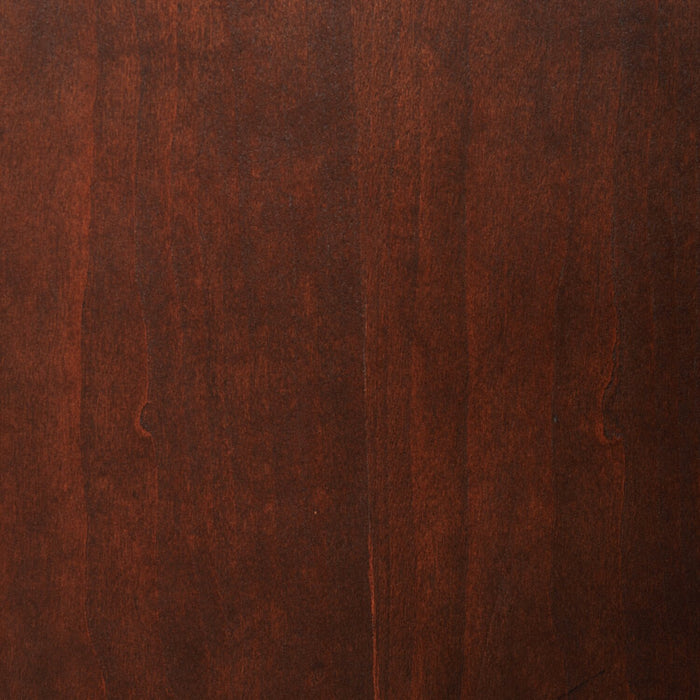 Chelsea Platform Storage Bed with Headboard & Frame, Cherry Brown - Queen Size