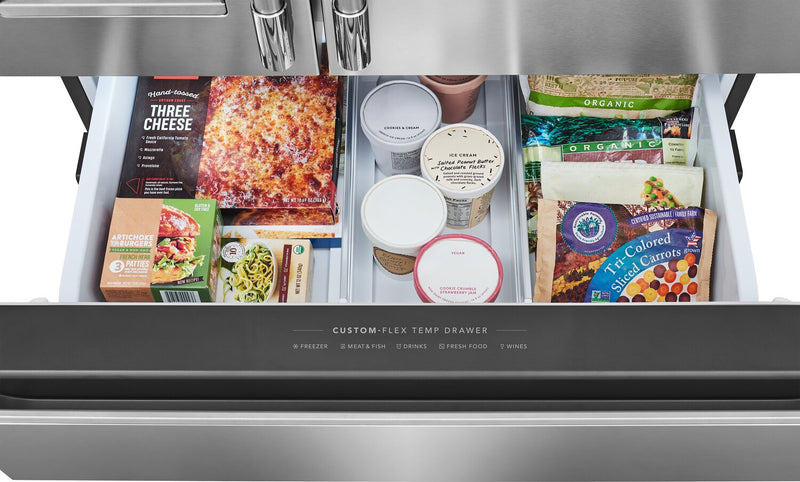 Frigidaire Professional 21 Cu. Ft. Counter-Depth 4-Door French Door Refrigerator - PRMC2290BF
