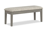 Cove Dining Bench with Cushion Fabric Seat, Lift Top Storage, 46