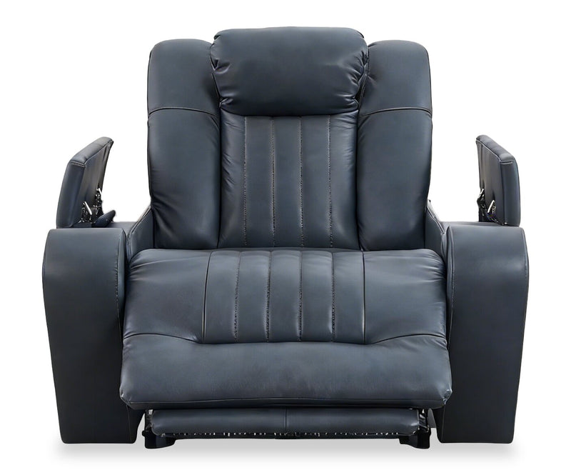Shaquille O’Neal Home Delux 48\" Zero G Power Reclining Massage Chair with Shaq-o-pedic Comfort – Black 