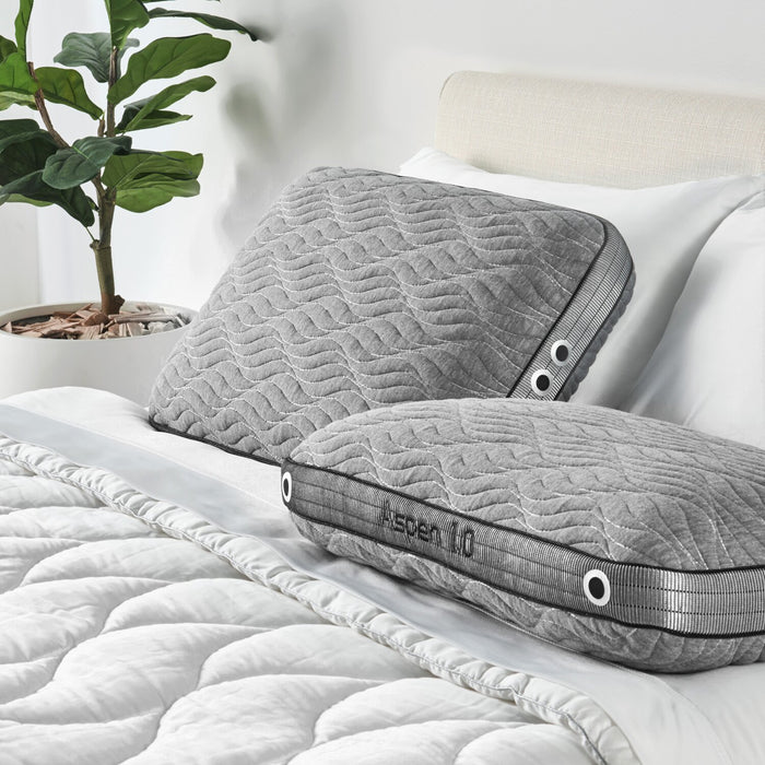 BEDGEAR Aspen 1.0 Performance King Pillow – Stomach Sleeper
