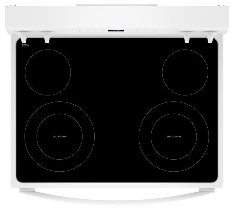 Whirlpool 5.3 Cu. Ft. Electric Range with Self-Clean - White - YWFES3530RW