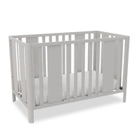 Little Seeds Skyler Baby Crib - Sharkey Grey 