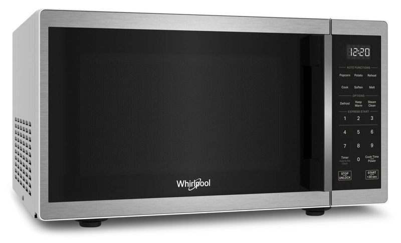 Whirlpool 0.9 Cu. Ft. Countertop Microwave with Steam - WMCS3019RS