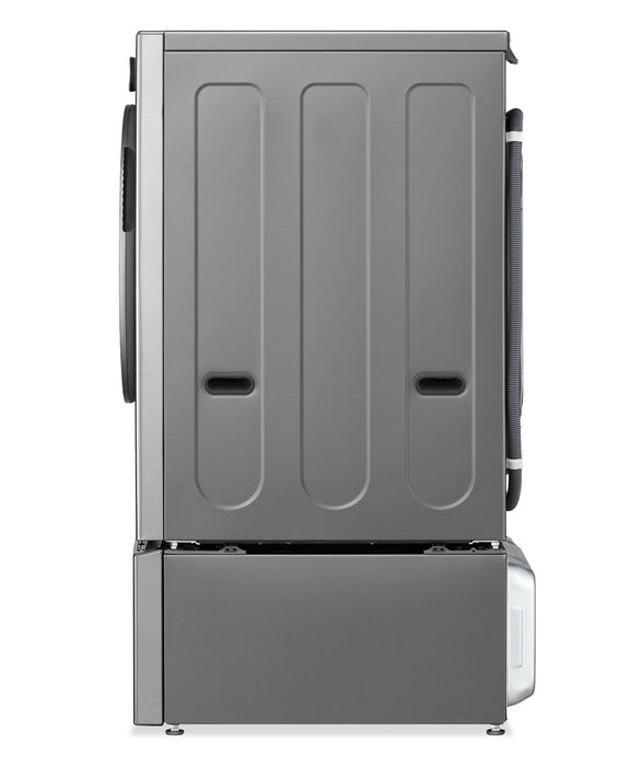 LG 5.8 Cu. Ft. Smart Front-Load High-Efficiency Steam Washer - Graphite Steel - WM5800HVA