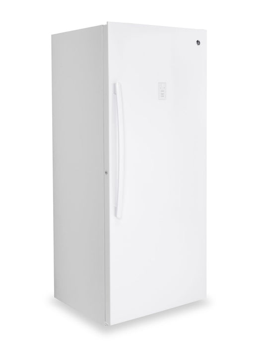 GE 21.3 Cu. Ft. Frost-Free Upright Freezer - White - FUF21SMRWW